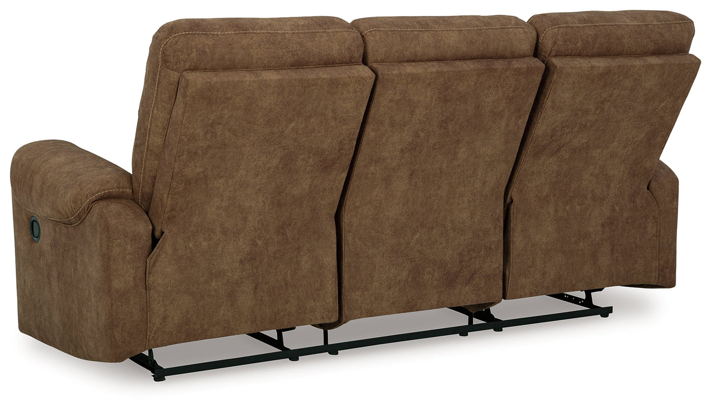 Edenwold Brown Reclining Sofa