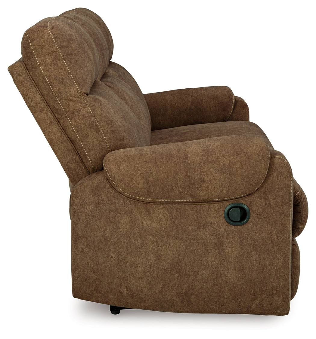 Edenwold Brown Reclining Sofa