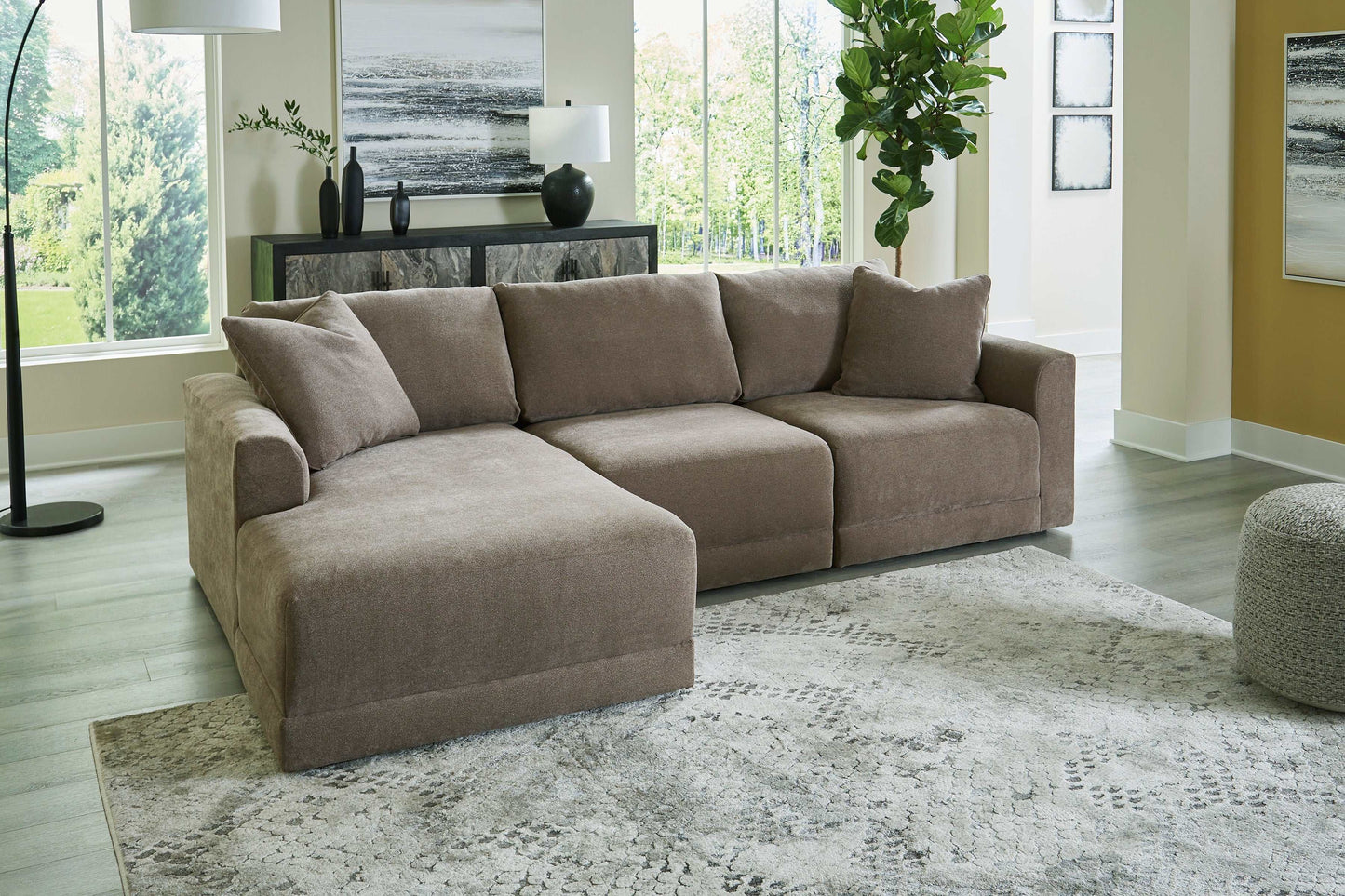 Raeanna Storm LAF Chaise Sectional / 3pc