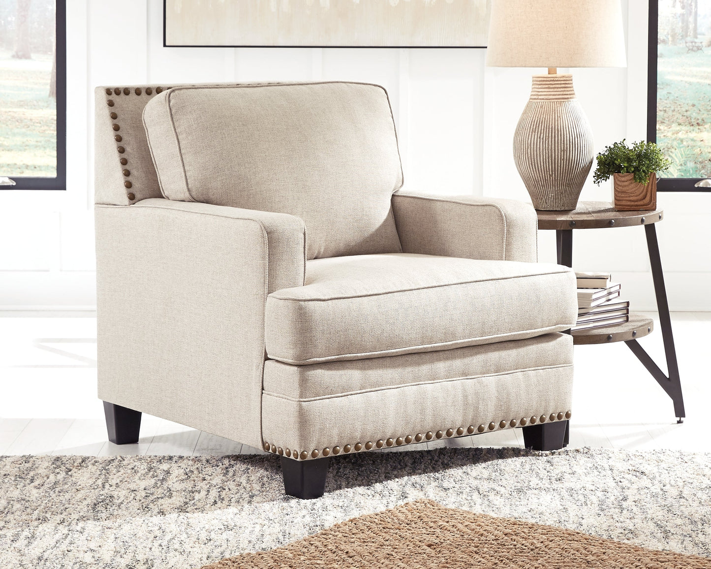 Claredon Linen Sofa and Chair