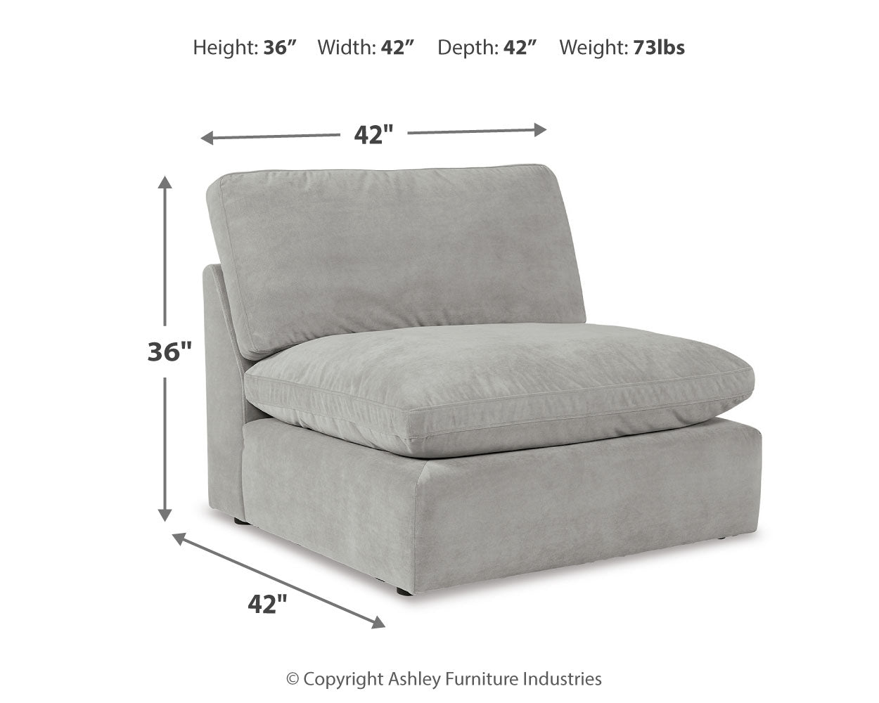 Sophie Gray 7-Piece Sectional