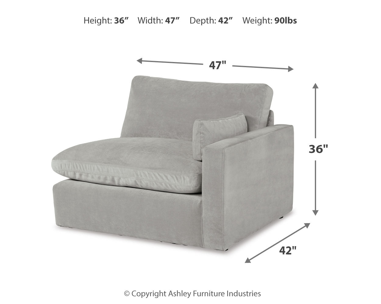 Sophie Gray 7-Piece Sectional