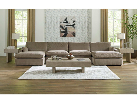 Sophie Cocoa Velvet Modular Sectional Units "Create your own Style"