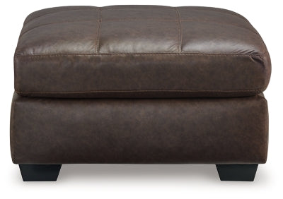 Barlin Mills Umber Oversized Accent Ottoman - Ornate Home