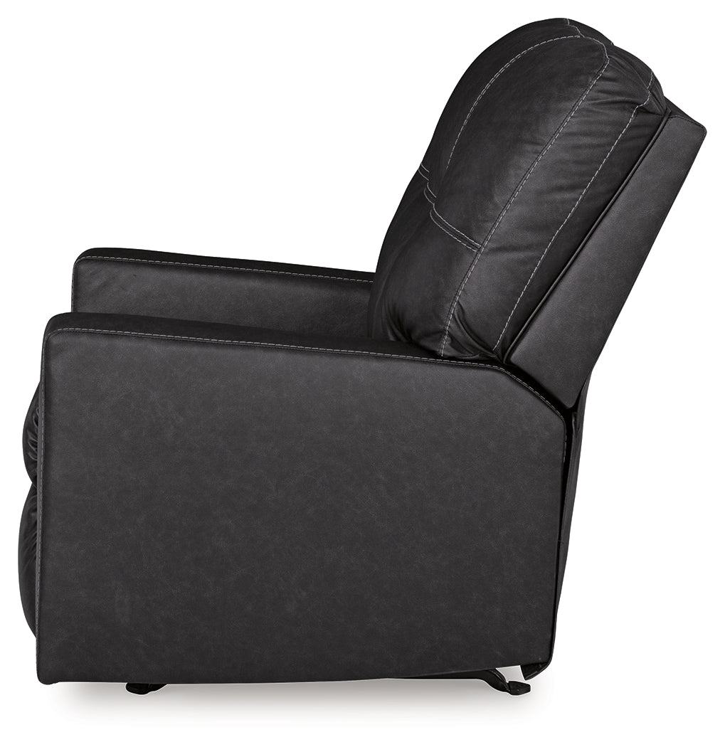 Barlin Mills Dark Gray Recliner