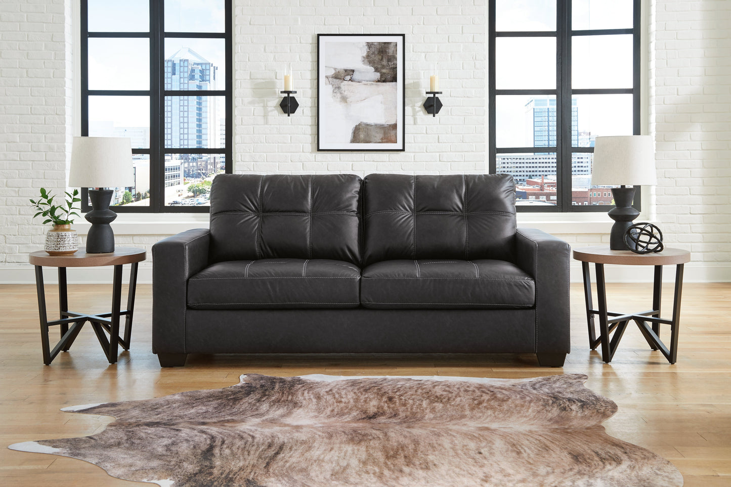 Barlin Mills Dark Gray Sofa