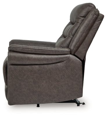 Oatman Umber Power Lift Recliner - Ornate Home