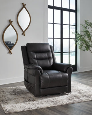 Oatman Carbon Power Lift Recliner - Ornate Home