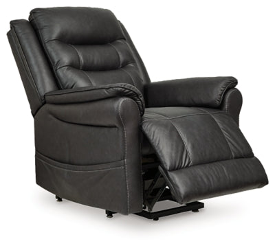 Oatman Carbon Power Lift Recliner - Ornate Home