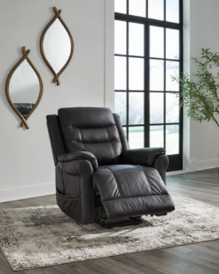 Oatman Carbon Power Lift Recliner - Ornate Home