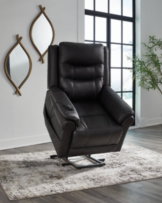 Oatman Carbon Power Lift Recliner - Ornate Home