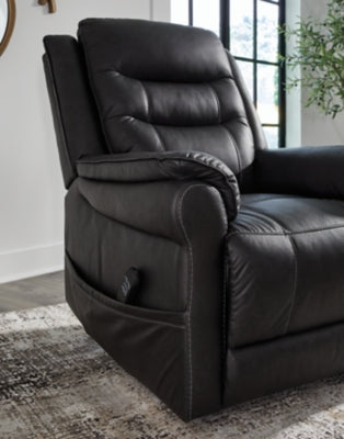 Oatman Carbon Power Lift Recliner - Ornate Home