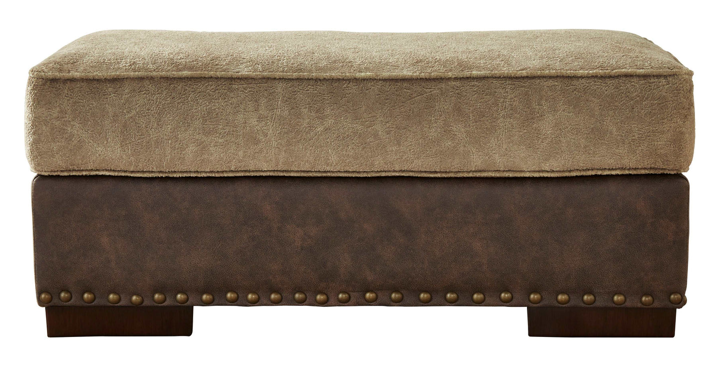 Alesbury Chocolate Ottoman