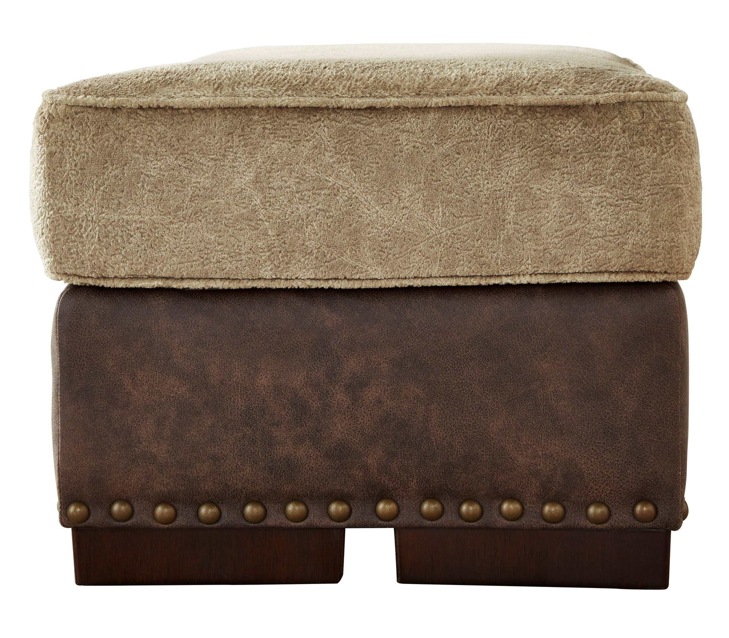 Alesbury Chocolate Ottoman