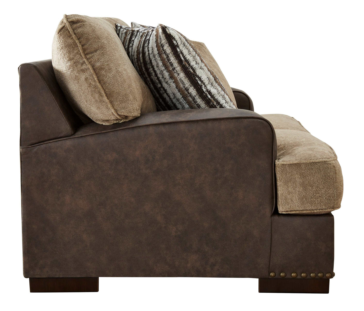 Alesbury Chocolate Loveseat