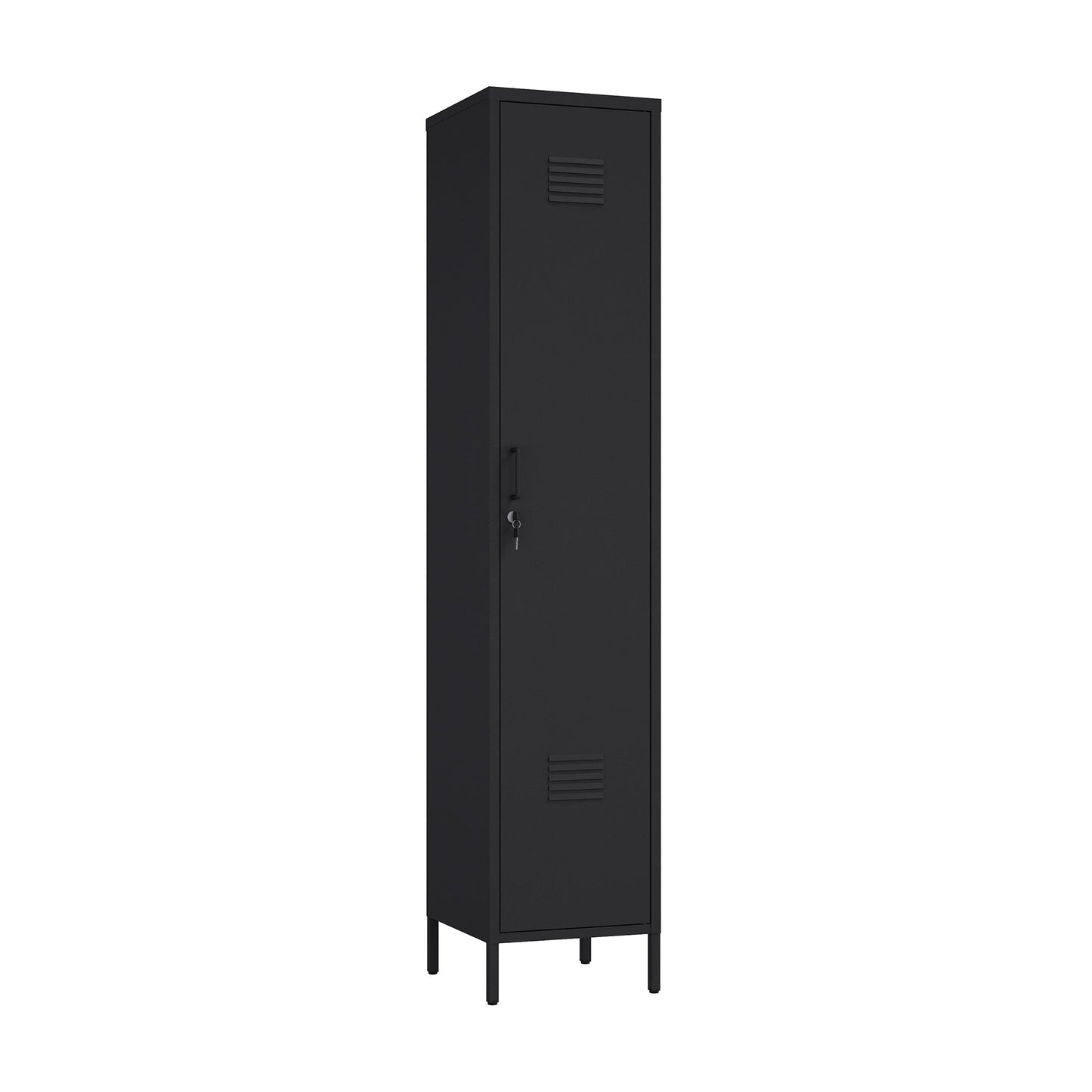 2-Piece Naomi Accent Cabinet and Storage Cabinet in Black - Ornate Home