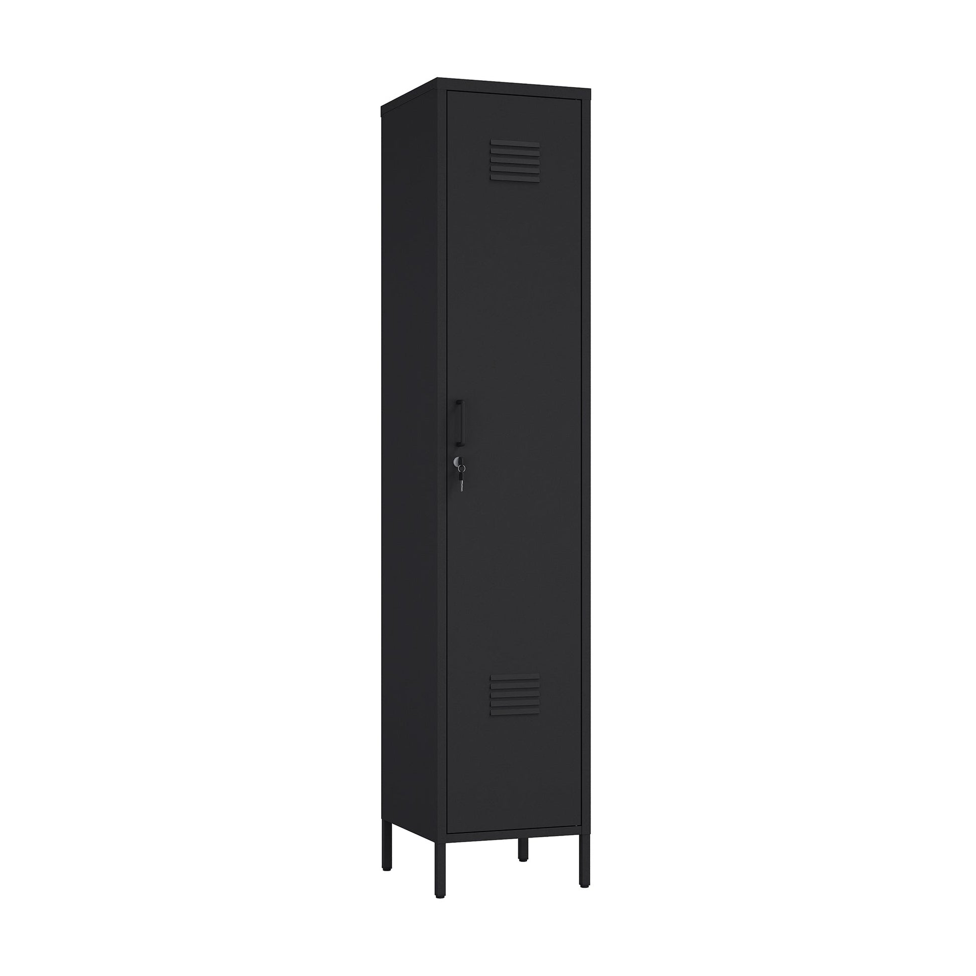 2-Piece Naomi Accent Cabinet and Storage Cabinet in Black - Ornate Home