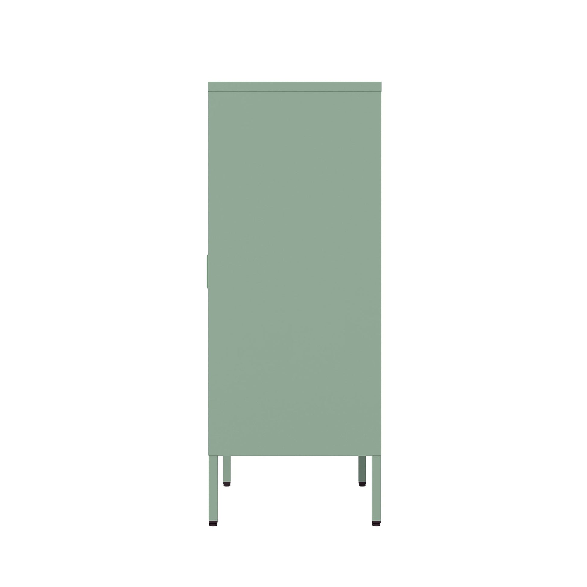 2-Piece Naomi Accent Cabinet and Storage Cabinet in Green - Ornate Home