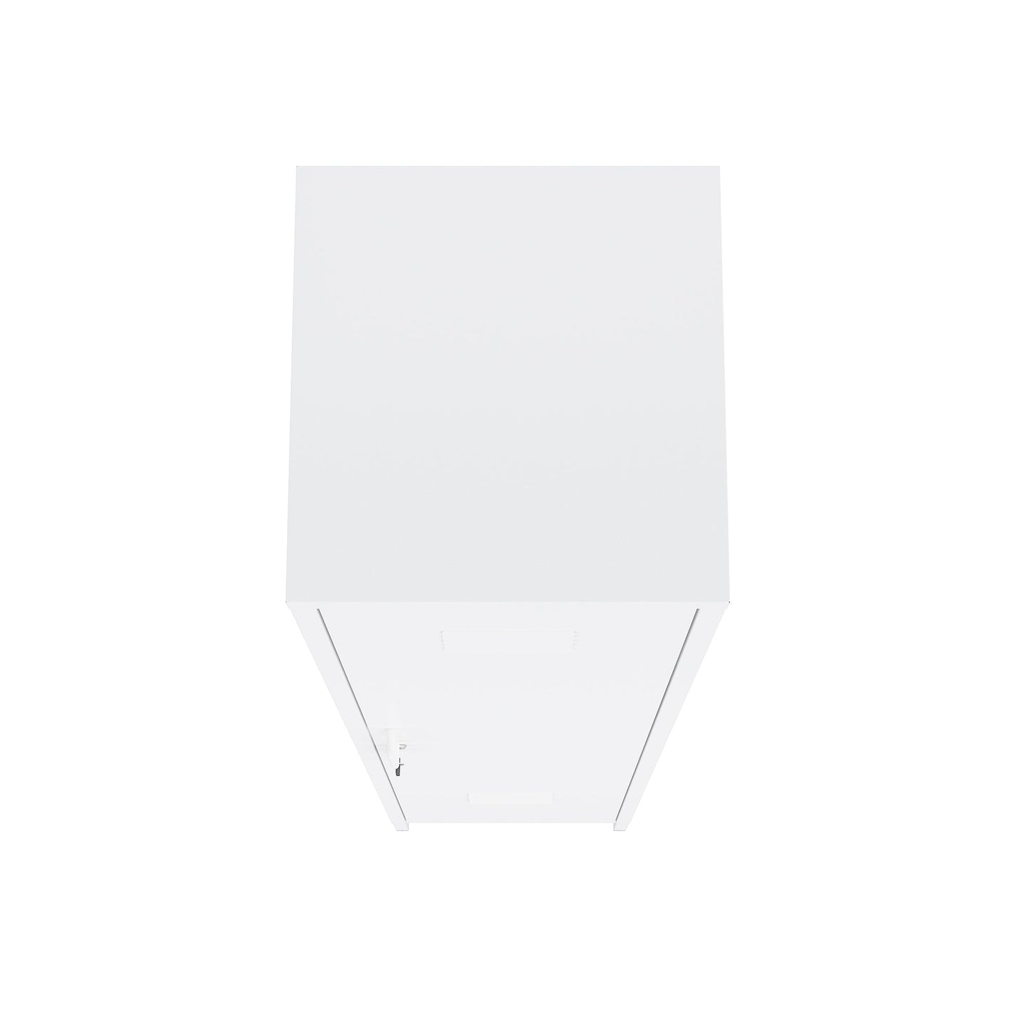 2-Piece Naomi Accent Cabinet and Storage Cabinet in White - Ornate Home