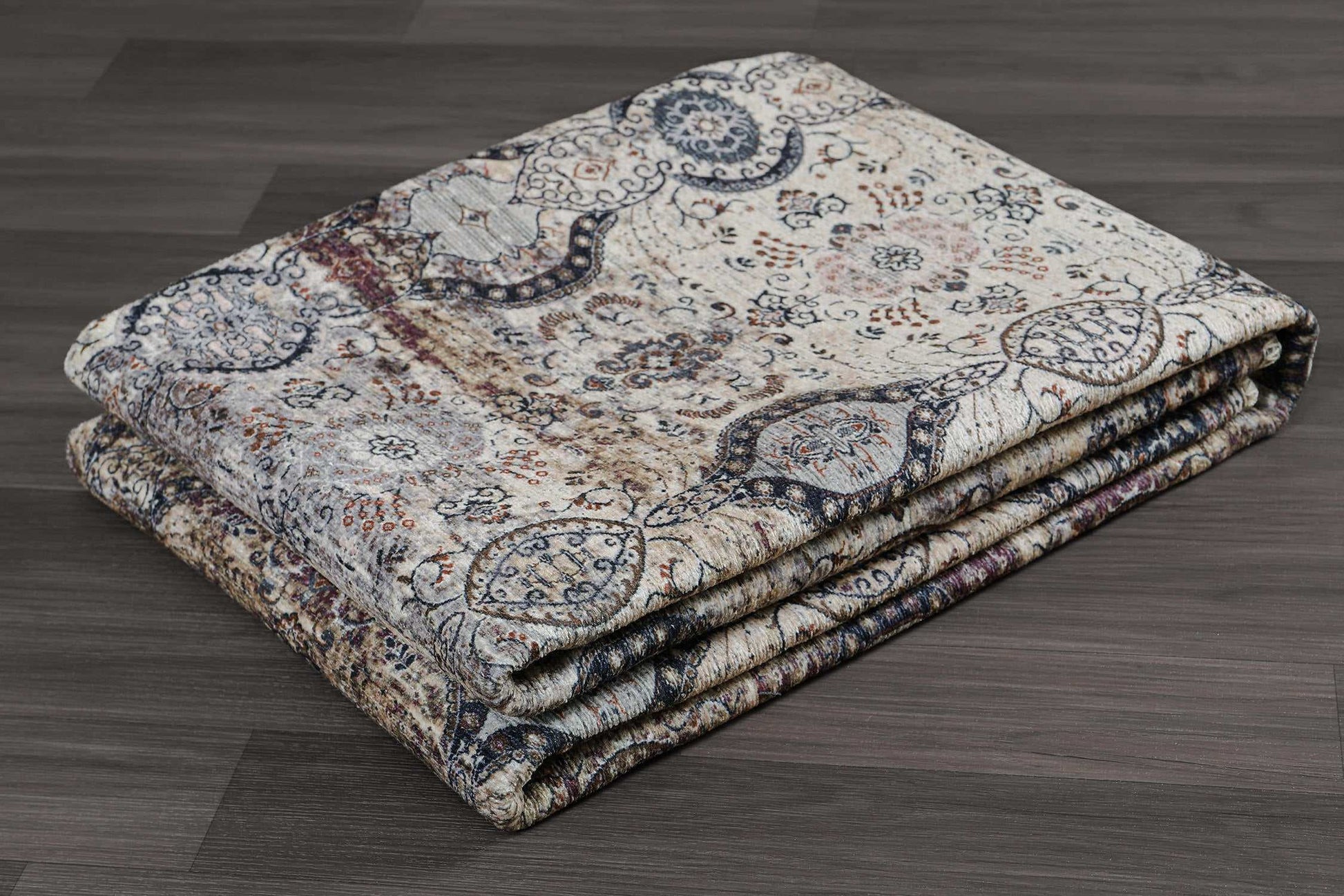 Rain Olive Distressed Vintage NonSlip Indoor Area Rugs - Ornate Home