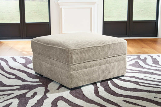 Calnita Sisal Ottoman w/ Storage