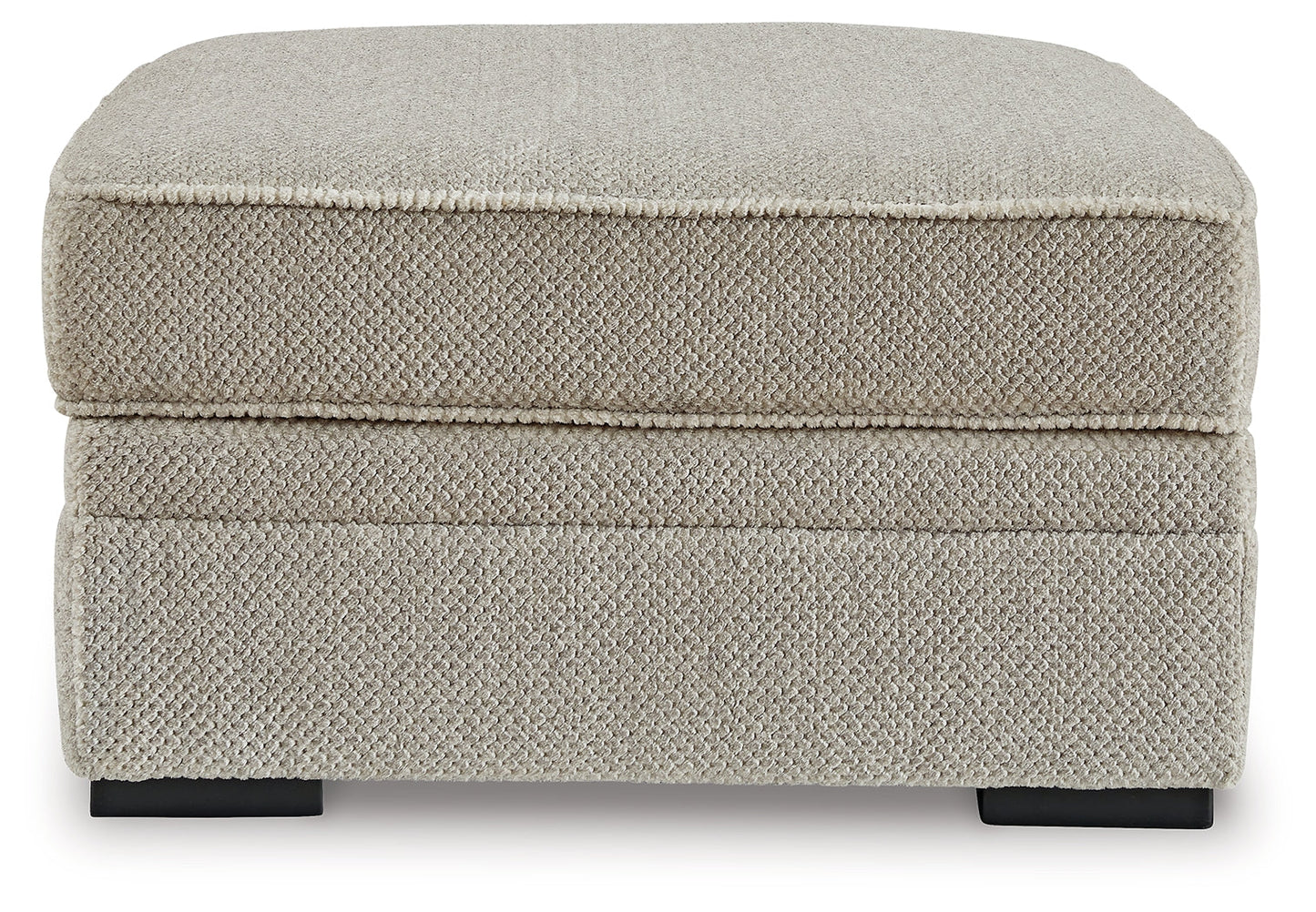 Calnita Sisal Oversized Swivel Chair and Ottoman