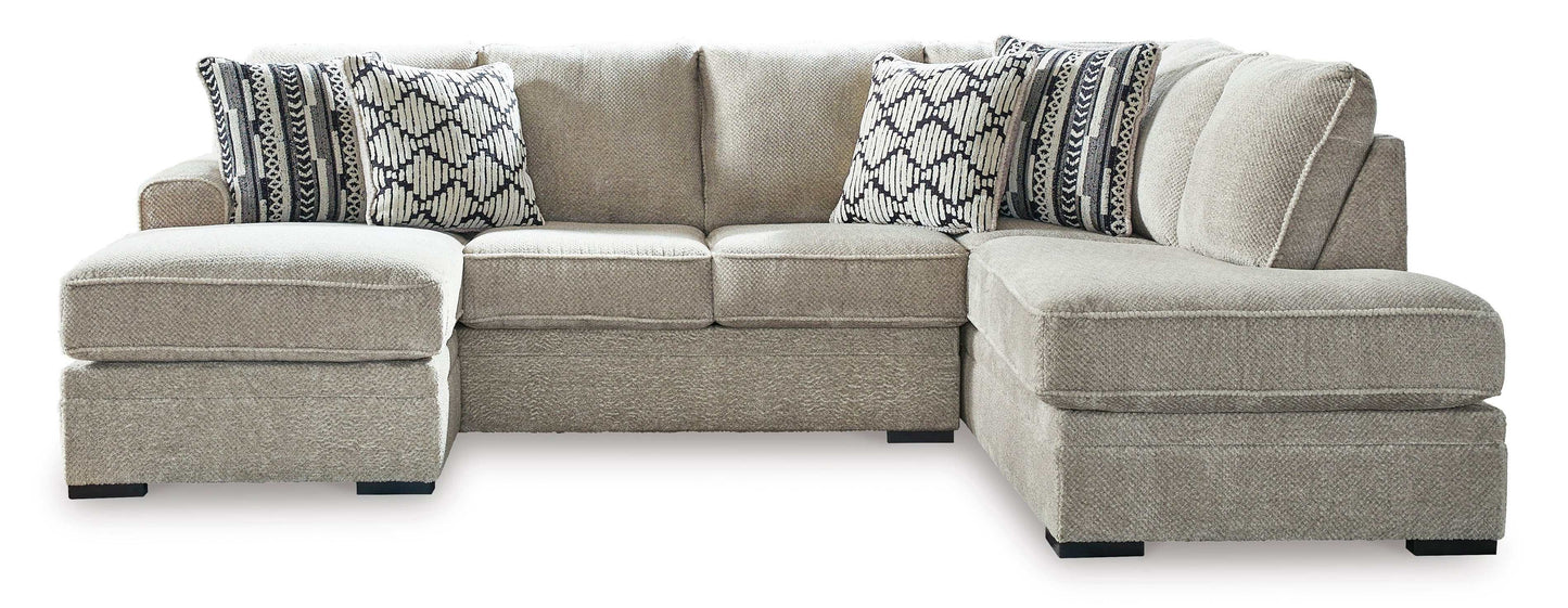 Calnita Sisal RAF Corner Chaise Sectional