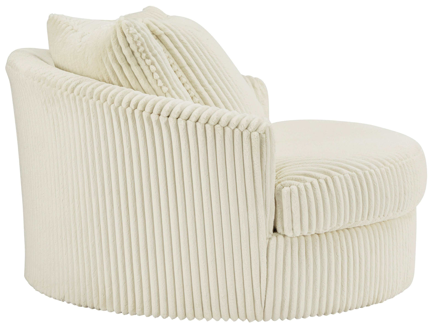 Lindyn Ivory 6pc RAF Chaise Sectional