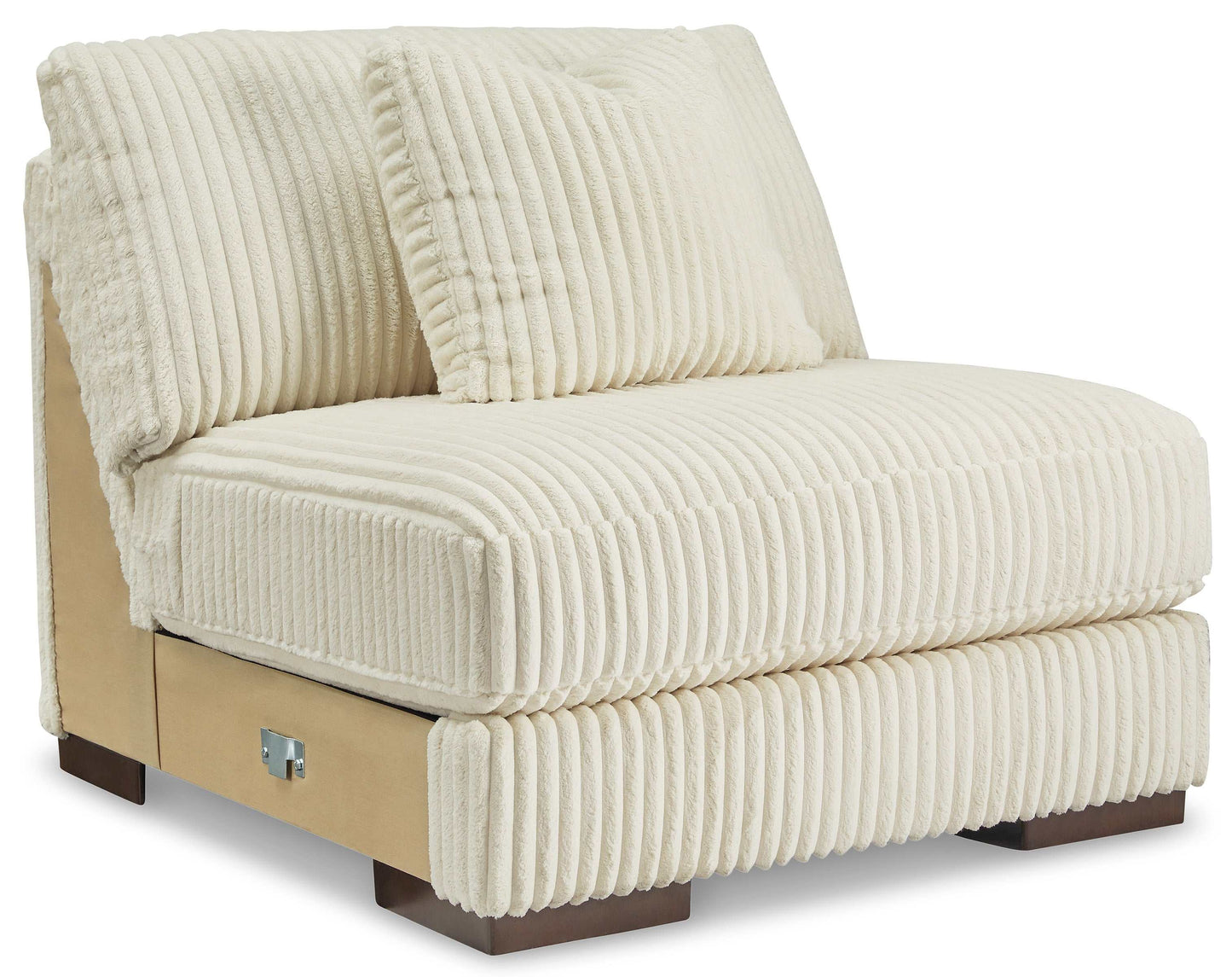 Lindyn Ivory 5pc RAF Chaise Sectional