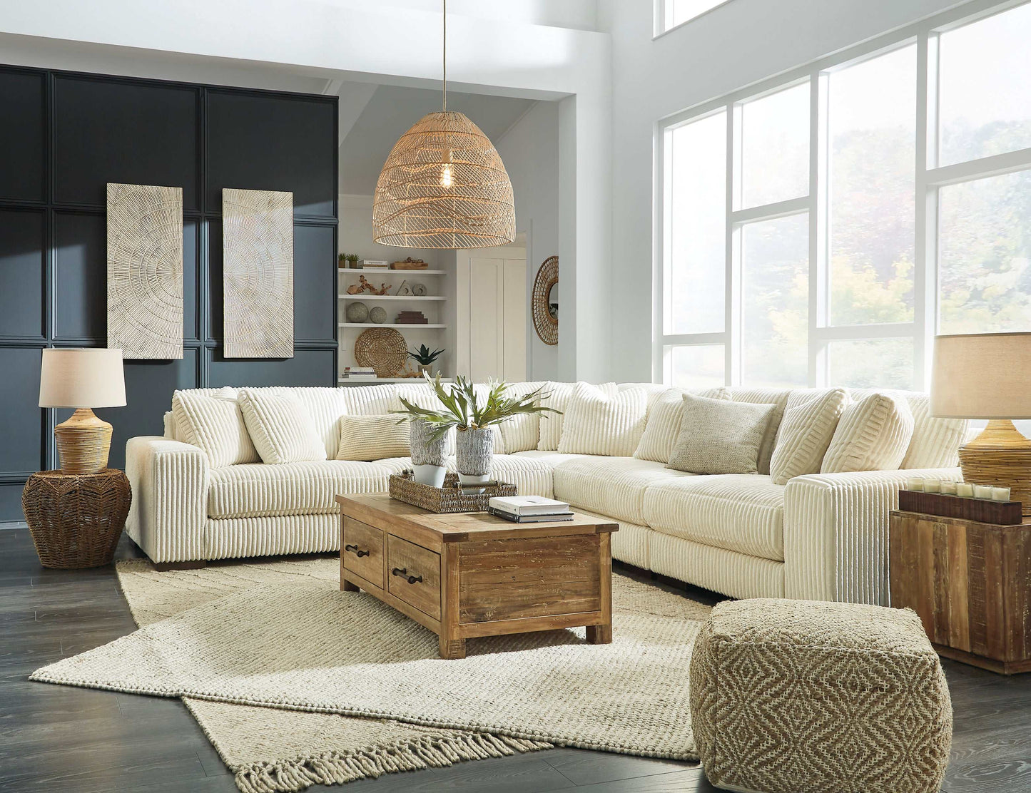 Lindyn Ivory Modular Sectional Units - Create your own Style