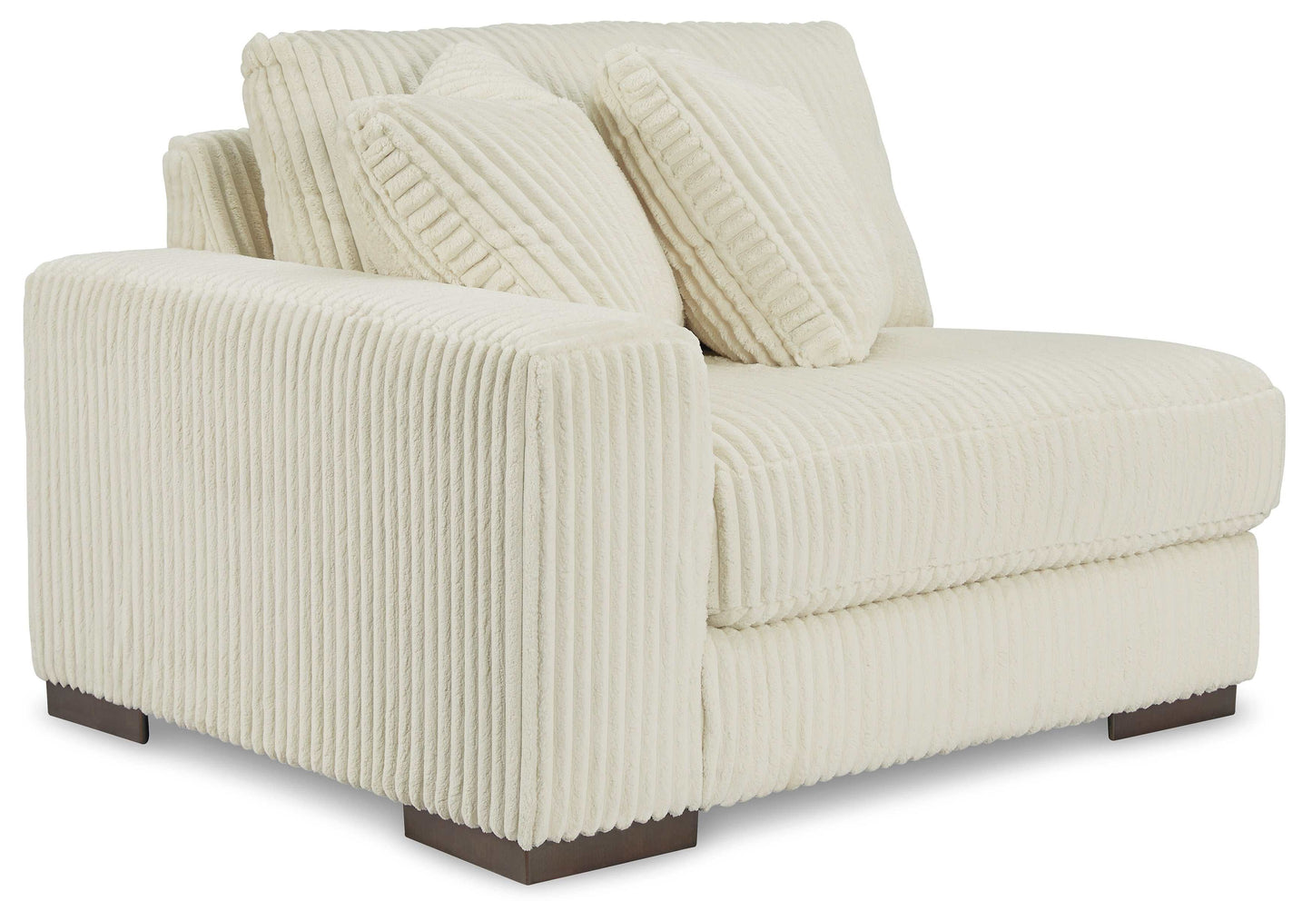 Lindyn Ivory 2pc RAF Chaise Sectional