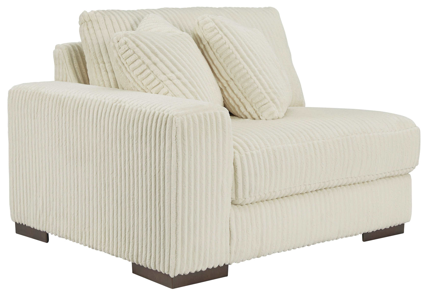 Lindyn Ivory 6pc RAF Chaise Sectional