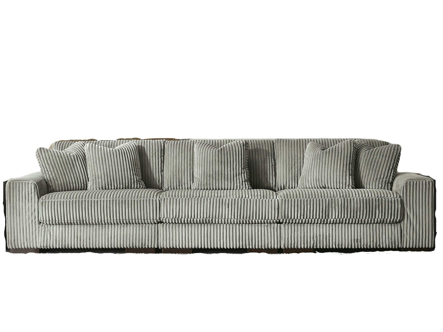 Lindyn Fog 3pc Sectional Sofa