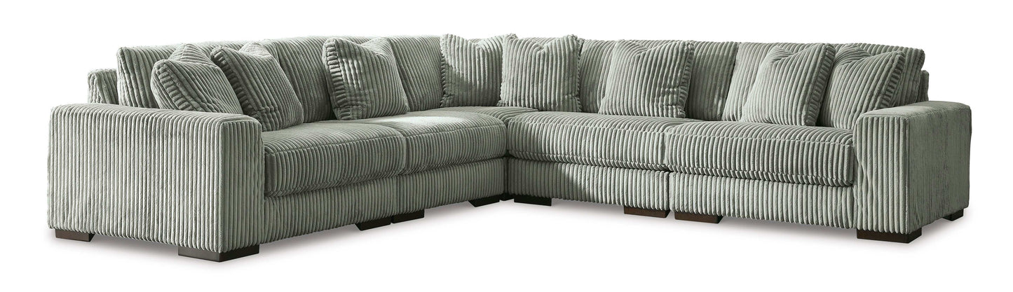 Lindyn Fog 5pc Symmetrical Sectional