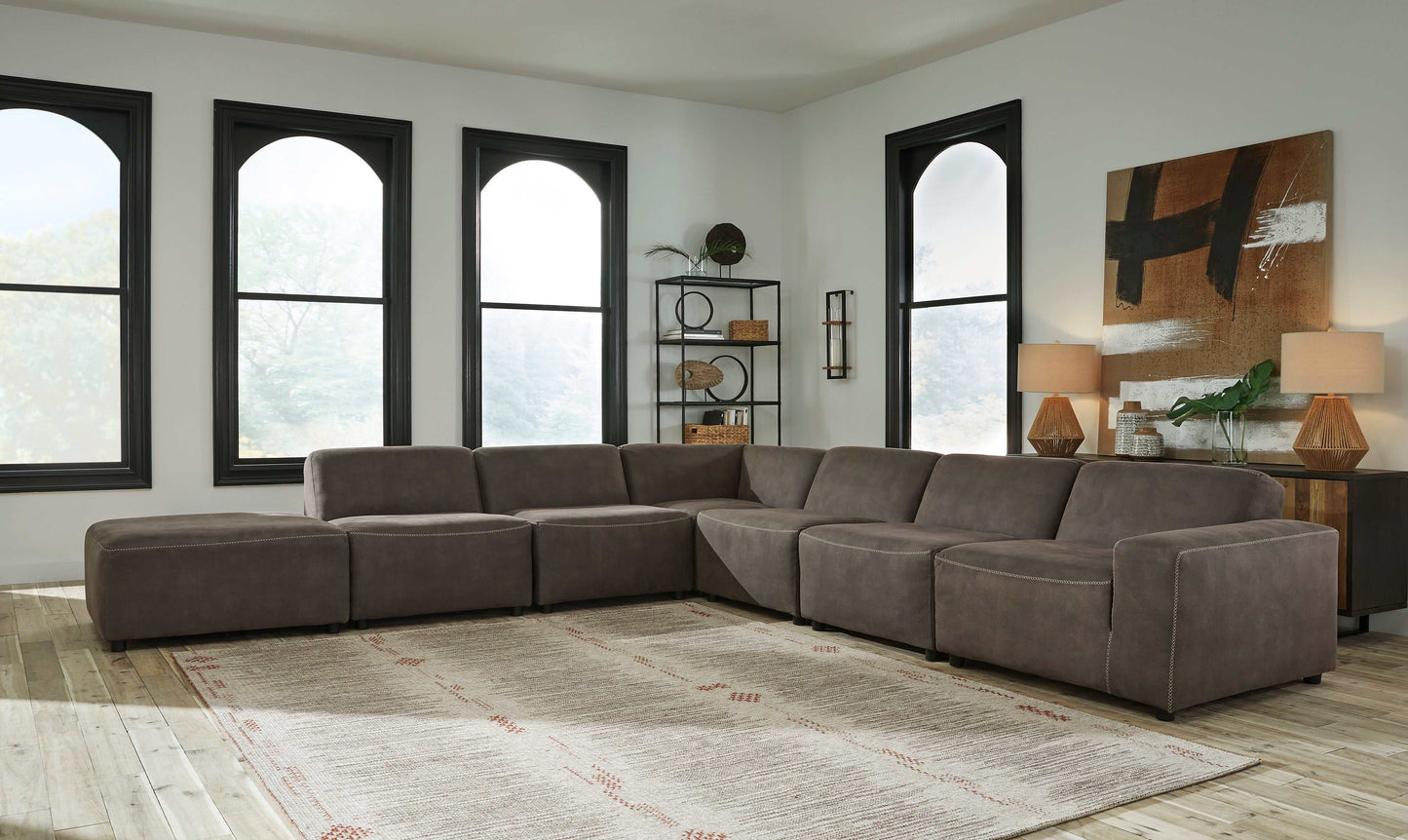 Allena Gunmetal Modular Sectional Units - Create your own Style