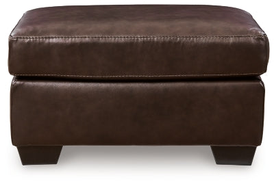 Santorine Dark Brown Ottoman - Ornate Home