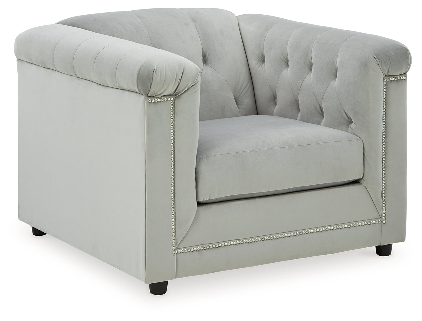 Josanna Gray Sofa, Loveseat, and Chair