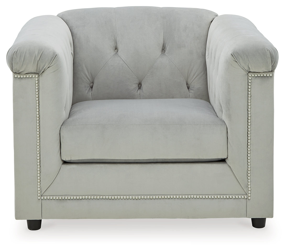 Josanna Gray Sofa, Loveseat, and Chair