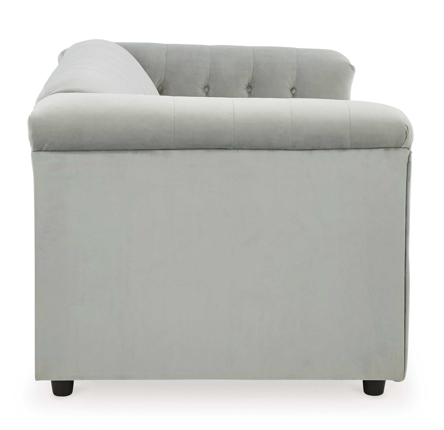 Josanna Velvet Stationary Loveseat