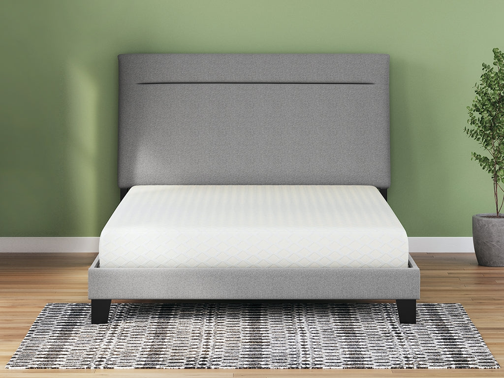 Chime 8 Inch Memory Foam White King Mattress and Adjustable Base