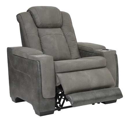 NextGen DuraPella Dual Tone Slate Power Recliner