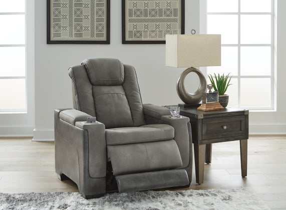 NextGen DuraPella Dual Tone Slate Power Recliner