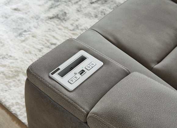 NextGen DuraPella Dual Tone Slate Power Recliner