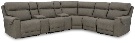 Starbot Fossil 7-Piece Power Reclining Sectional