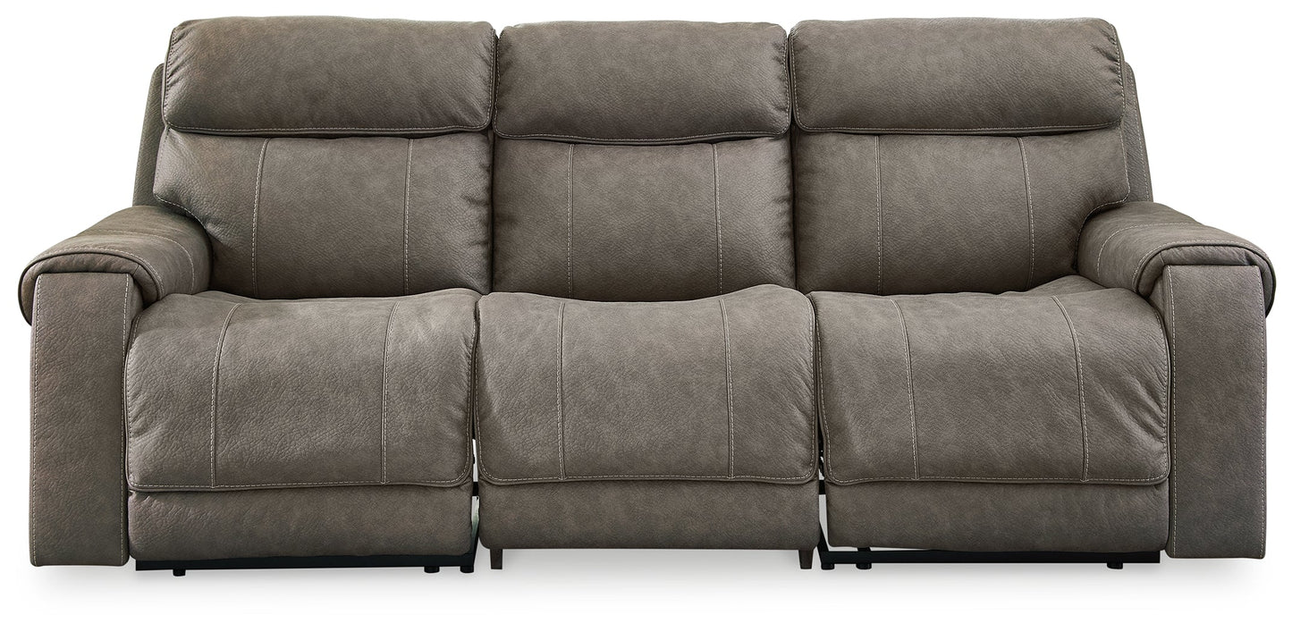 Starbot Fossil 3-Piece Power Reclining Sectional Sofa