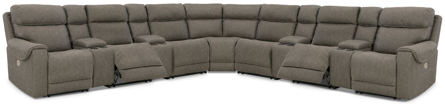 Starbot Fossil 11-Piece Sectional