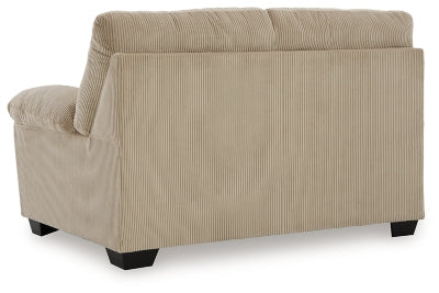 SimpleJoy Sand Loveseat - Ornate Home