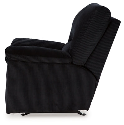 SimpleJoy Onyx Rocker Recliner - Ornate Home