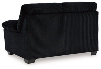 SimpleJoy Onyx Loveseat - Ornate Home