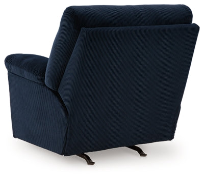 SimpleJoy Navy Rocker Recliner - Ornate Home